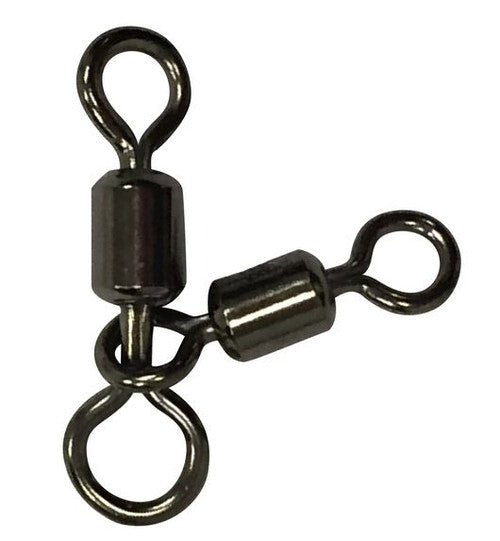 Heavy-duty 3-way Swivel For Fishing - Quick Change, Magnetic Snap
