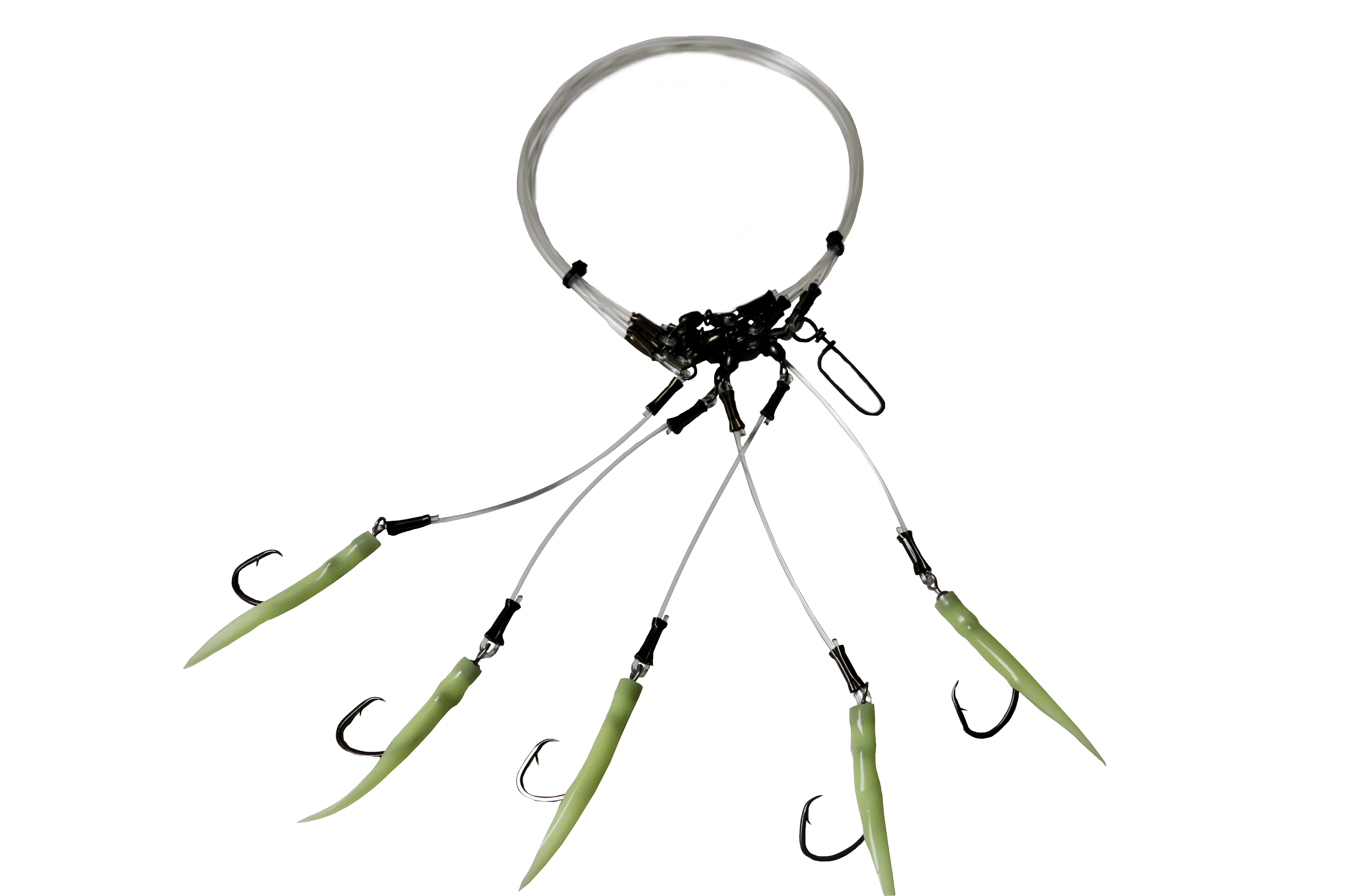 End Game Tackle Company Deep Drop Fishing Rig, 5 Demon Circle 6/0 Hooks  with Glow Sleeve, Deep Drop Snapper Rig : : Sports, Fitness &  Outdoors