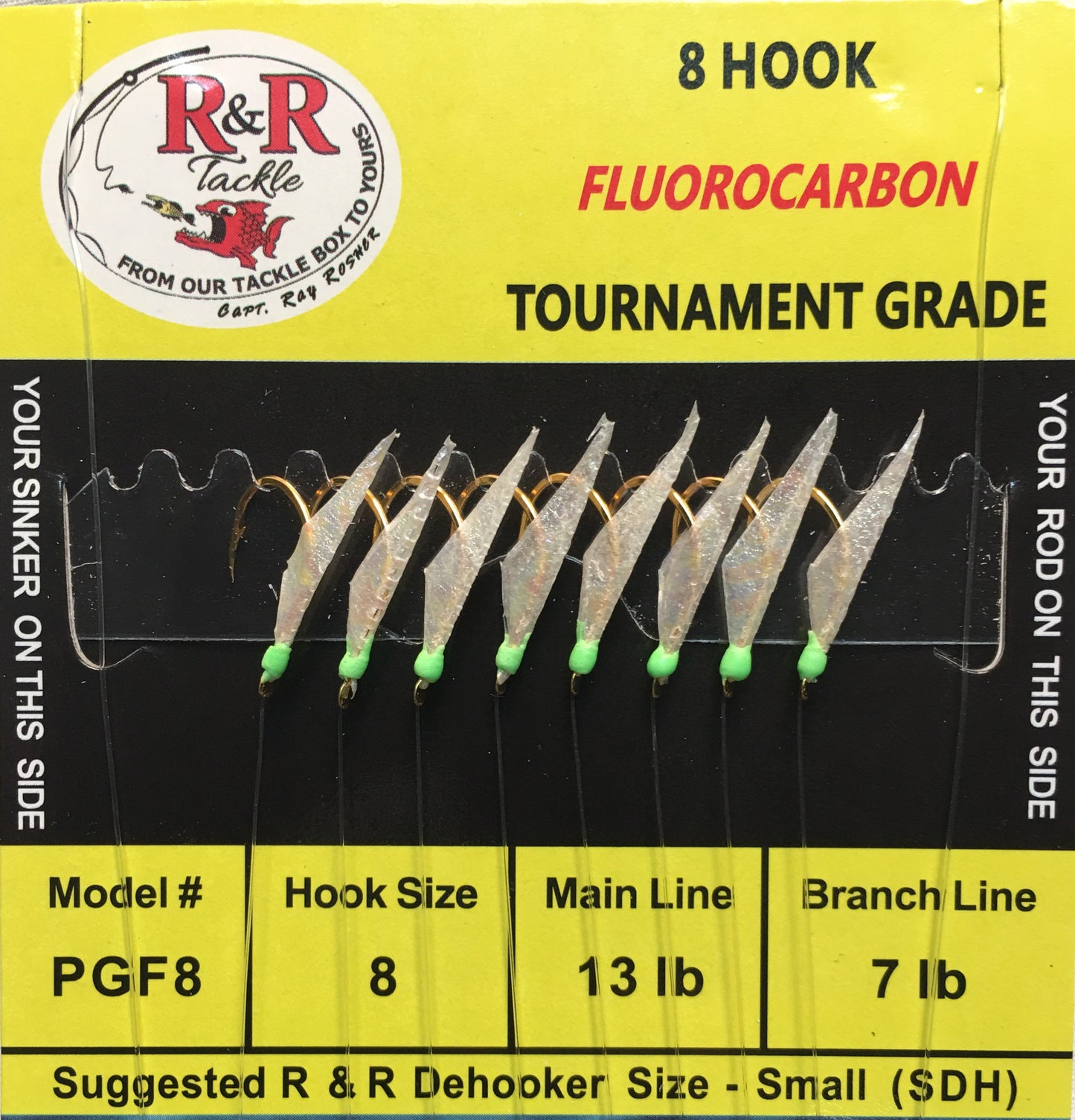 PGF Tournament Series Fluorocarbon Bait Rigs