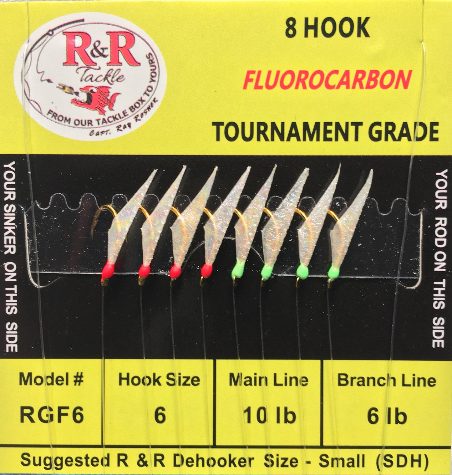 RGF Tournament Fluorocarbon Bait Rig