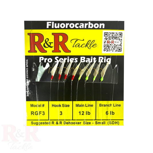 RGF Pro Series Fluorocarbon Bait Rig - R&R Tackle Co. | Premium Saltwater Fishing Tackle