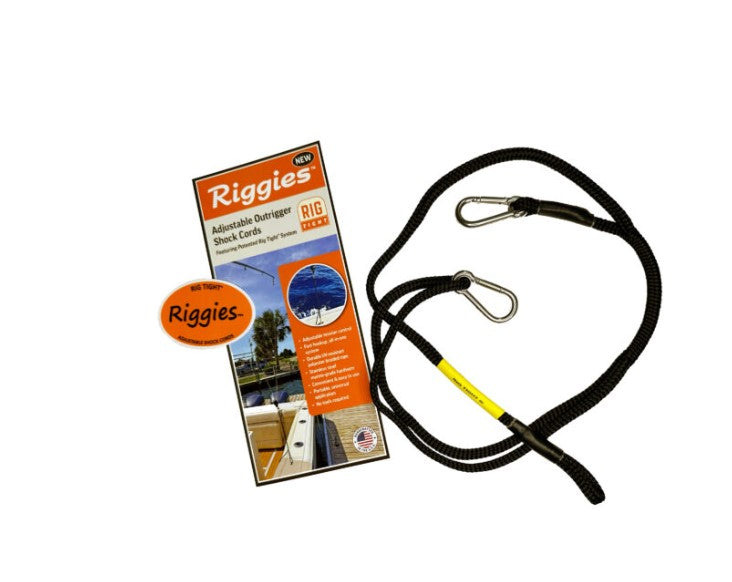 Riggies™ Adjustable Outrigger Shock Cords – 2 pack