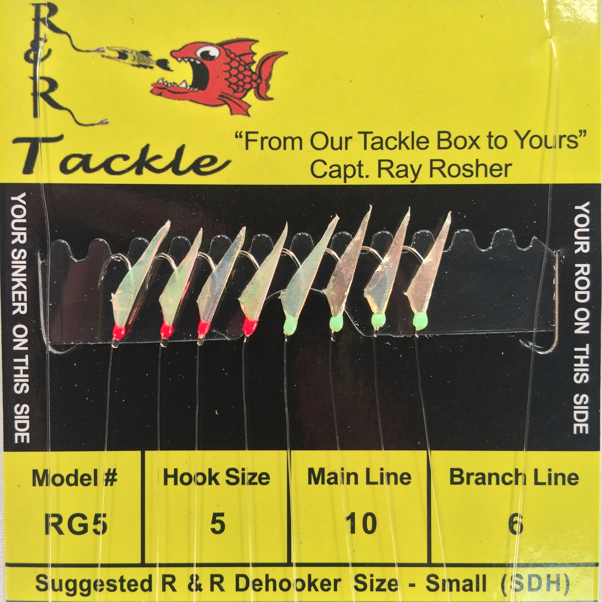Fishing Bait Rigs Saltwater 10Packs Surf Fishing Rigs with Fish