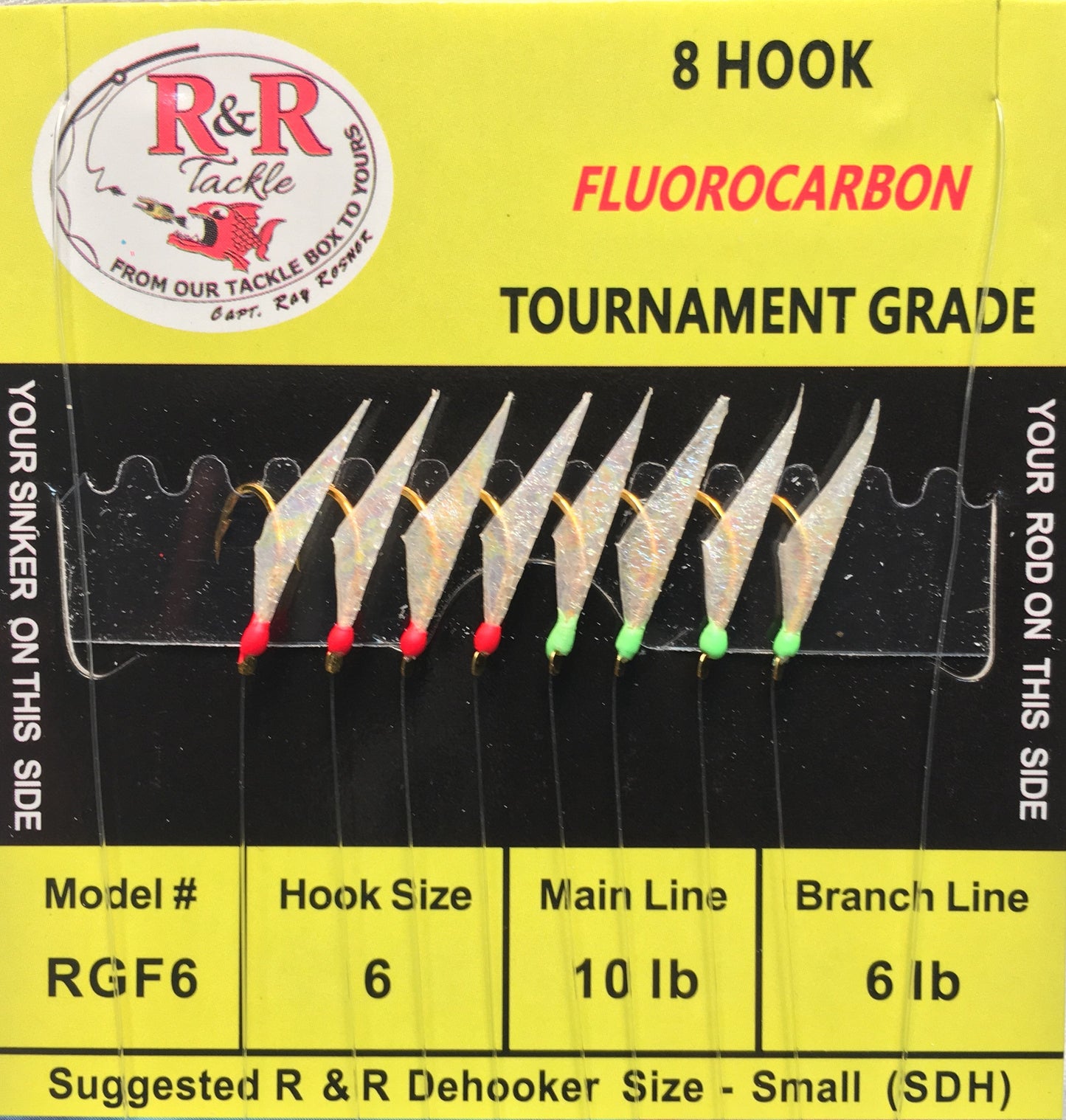 RGF Tournament Fluorocarbon Bait Rig – R&R Tackle Co.