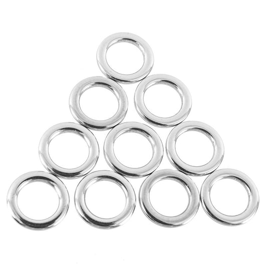 Polished Stainless Steel Kite Rings